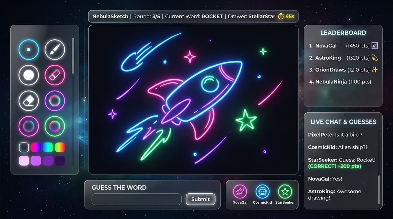 NebulaSketch screenshot