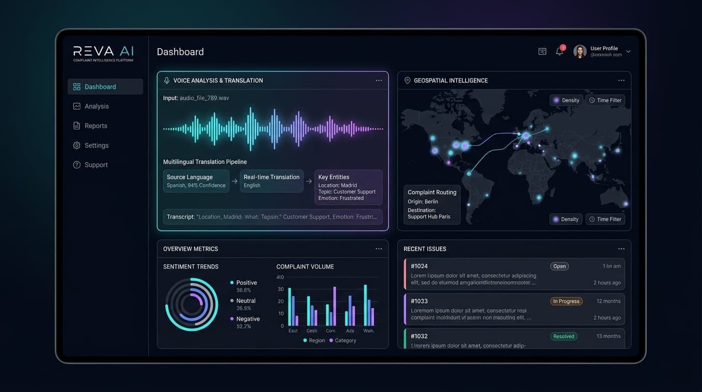 REVA AI screenshot